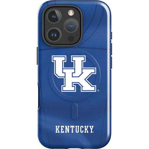 University of Kentucky Blue Jersey iPhone 16 Pro Magsafe Impact Case